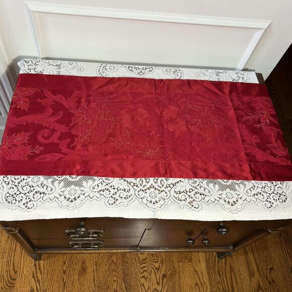 Christmas Table Runner pair - Picture 5 of 8